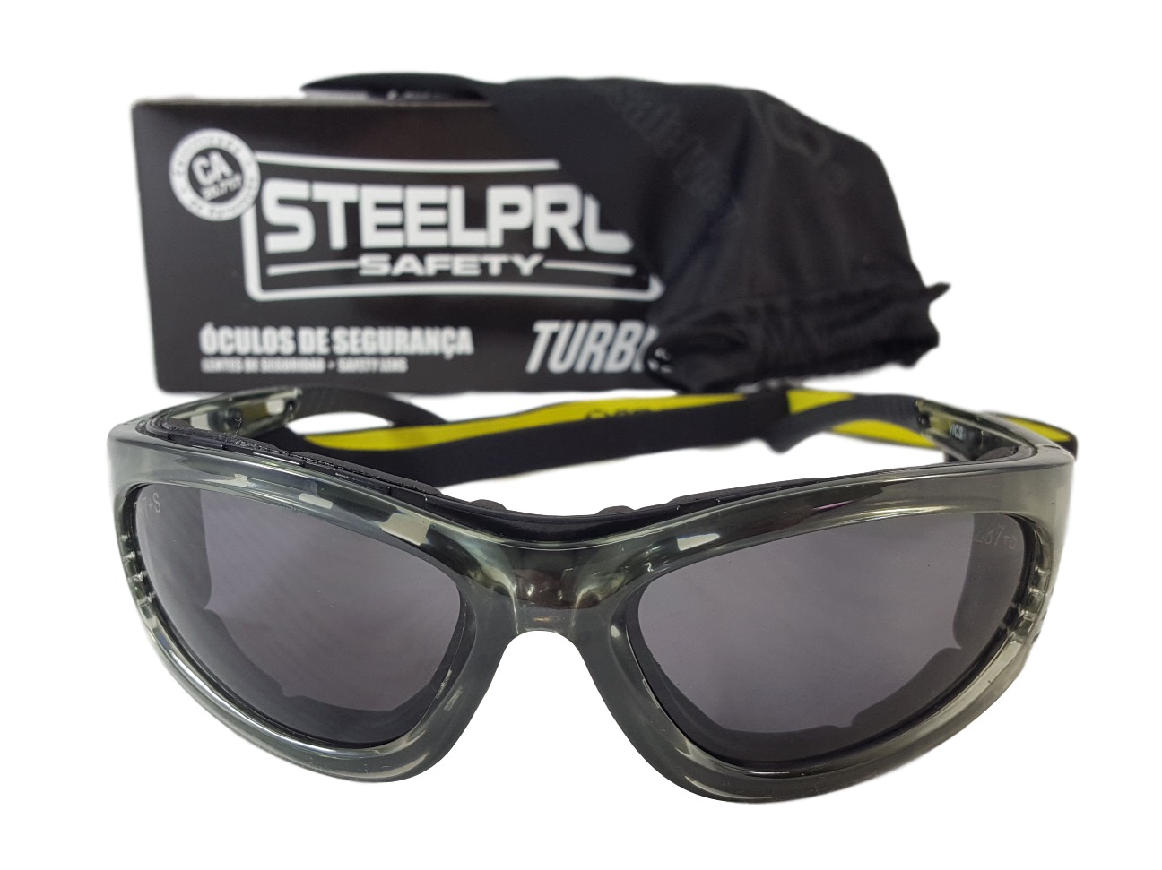LENTES TURBINE M/GRIS OSCURO STEELPRO - V\u0026M
